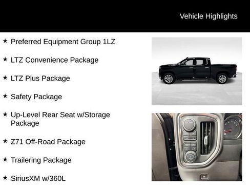 Certified 2020 Chevrolet Silverado 1500 LTZ w/ LTZ Plus Package image 28