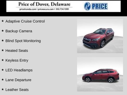 Used 2022 Subaru Outback Limited w/ Popular Package #2 AWD/4WD image 2