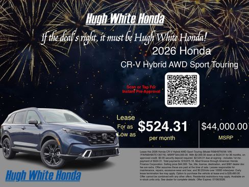 New 2026 Honda CR-V Sport Touring image 3