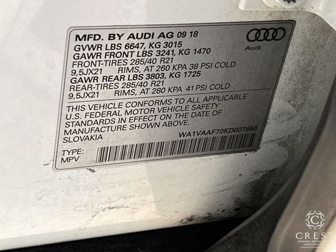 Used 2019 Audi Q7 3.0T Prestige AWD/4WD image 30