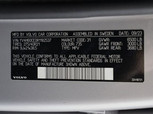 Certified 2024 Volvo XC90 T8 Plus image 16
