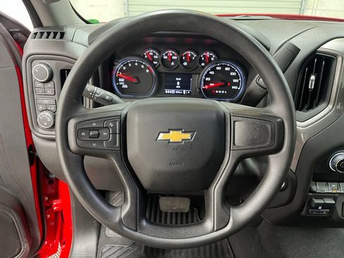 Used 2025 Chevrolet Silverado 1500 Custom w/ Turbomax Blackout Package AWD/4WD image 17