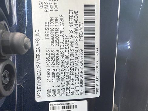 Used 2019 Honda CR-V EX image 10