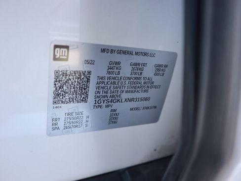 Used 2022 Cadillac Escalade Sport Platinum w/ LPO, ONYX Package AWD/4WD image 9