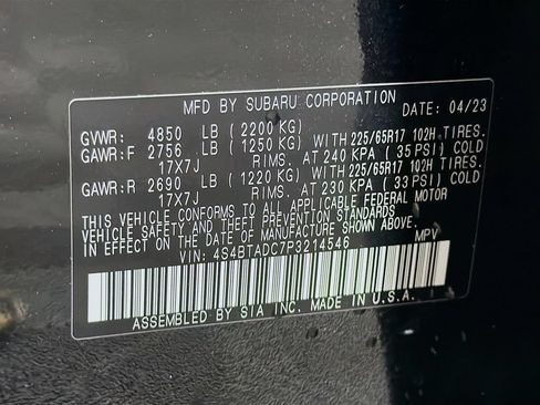Used 2023 Subaru Outback Premium AWD/4WD image 34