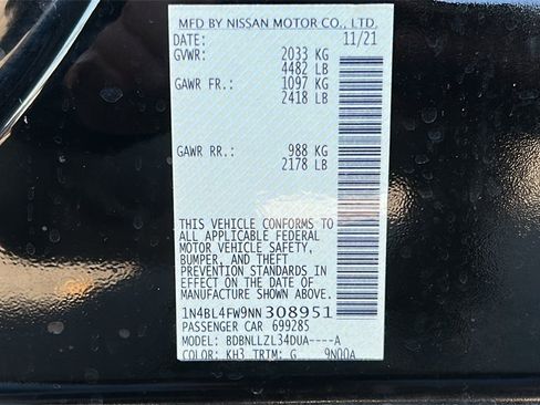 Used 2022 Nissan Altima 2.5 Platinum image 36