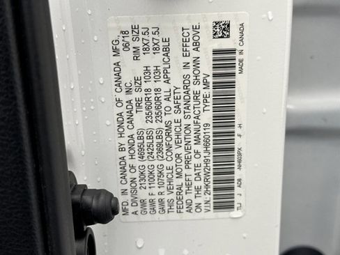 Used 2018 Honda CR-V Touring image 22