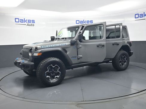 Used 2022 Jeep Wrangler Unlimited Rubicon 4xe w/ Cold Weather Group AWD/4WD image 54