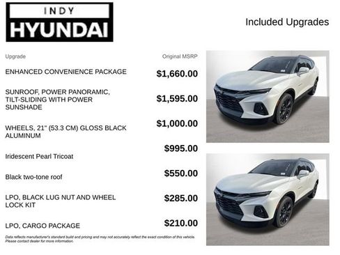 Used 2022 Chevrolet Blazer RS w/ Enhanced Convenience Package image 4