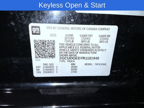 Certified 2024 Chevrolet Silverado 1500 LTZ AWD/4WD image 28