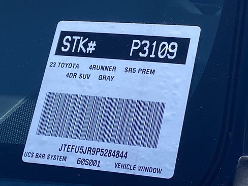 Certified 2023 Toyota 4Runner SR5 Premium w/ Moonroof Package image 34