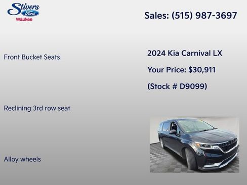 Used 2024 Kia Carnival LX FWD image 16