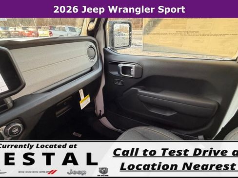 New 2026 Jeep Wrangler Unlimited Sport AWD/4WD image 33