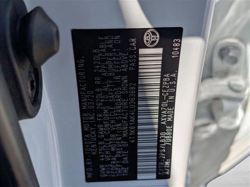 Used 2020 Toyota Camry XSE FWD image 24