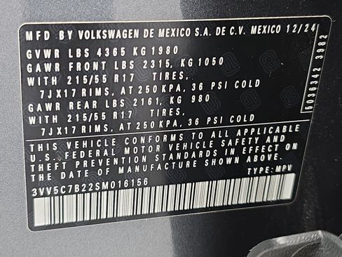 Used 2025 Volkswagen Taos S FWD image 34