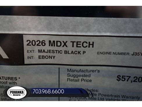 New 2026 Acura MDX w/ Technology Package image 39