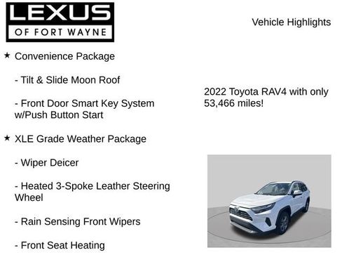 Used 2022 Toyota RAV4 XLE w/ Convenience Package AWD/4WD image 8