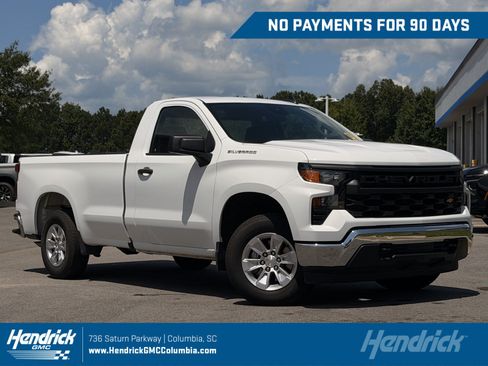 Used 2025 Chevrolet Silverado 1500 W/T RWD image 1