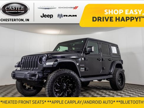Used 2020 Jeep Wrangler Unlimited Sahara AWD/4WD image 1