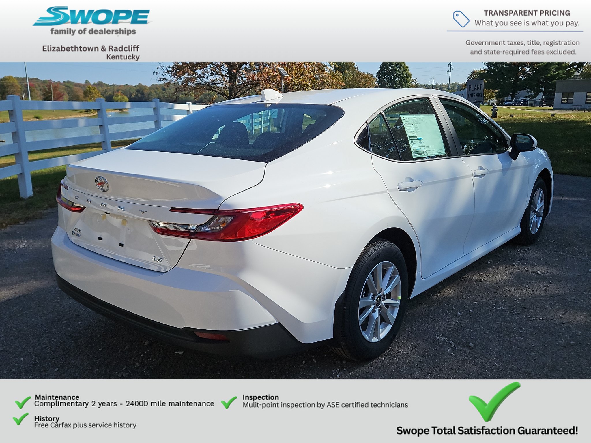 New 2027 Toyota Camry LE w/ Convenience Package AWD/4WD image 3