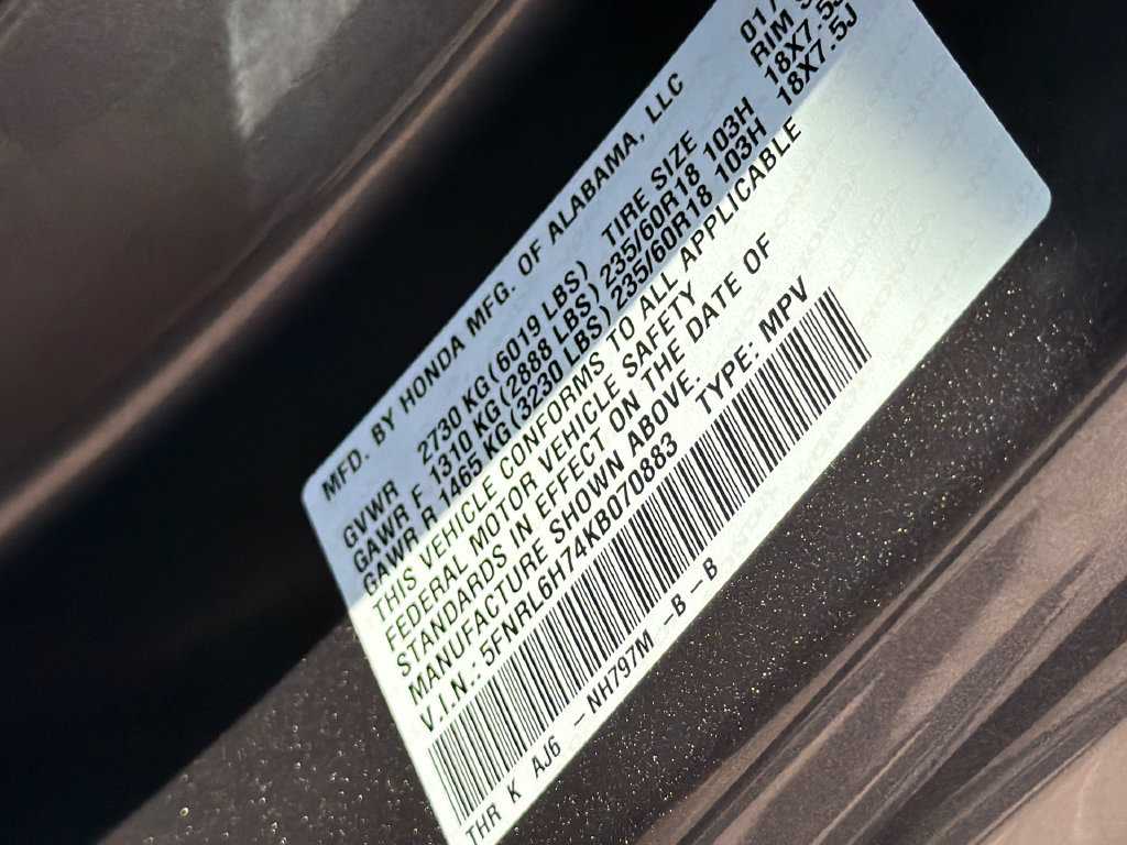 Used 2019 Honda Odyssey EX-L image 16