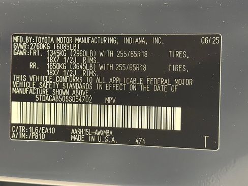 Used 2025 Toyota Grand Highlander AWD Hybrid image 37