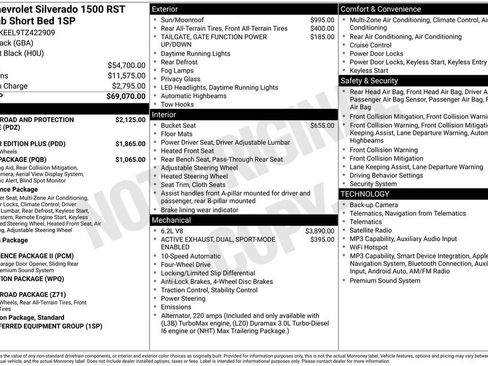 New 2026 Chevrolet Silverado 1500 RST AWD/4WD image 28