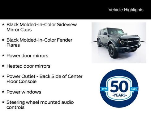 Certified 2025 Ford Bronco Big Bend AWD/4WD image 26