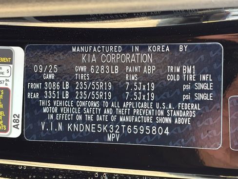 New 2026 Kia Carnival SX Prestige image 30