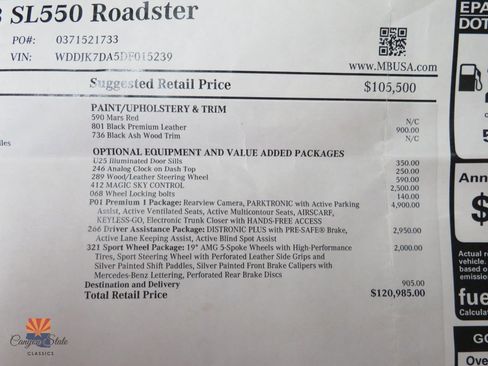 Used 2013 Mercedes-Benz SL 550 image 6