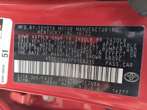 Used 2023 Toyota Camry LE image 33