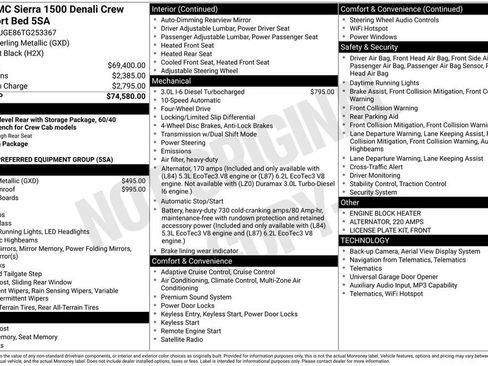 New 2026 GMC Sierra 1500 Denali AWD/4WD image 5