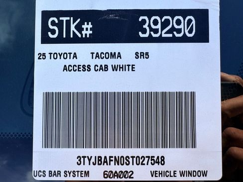 New 2025 Toyota Tacoma SR5 image 24