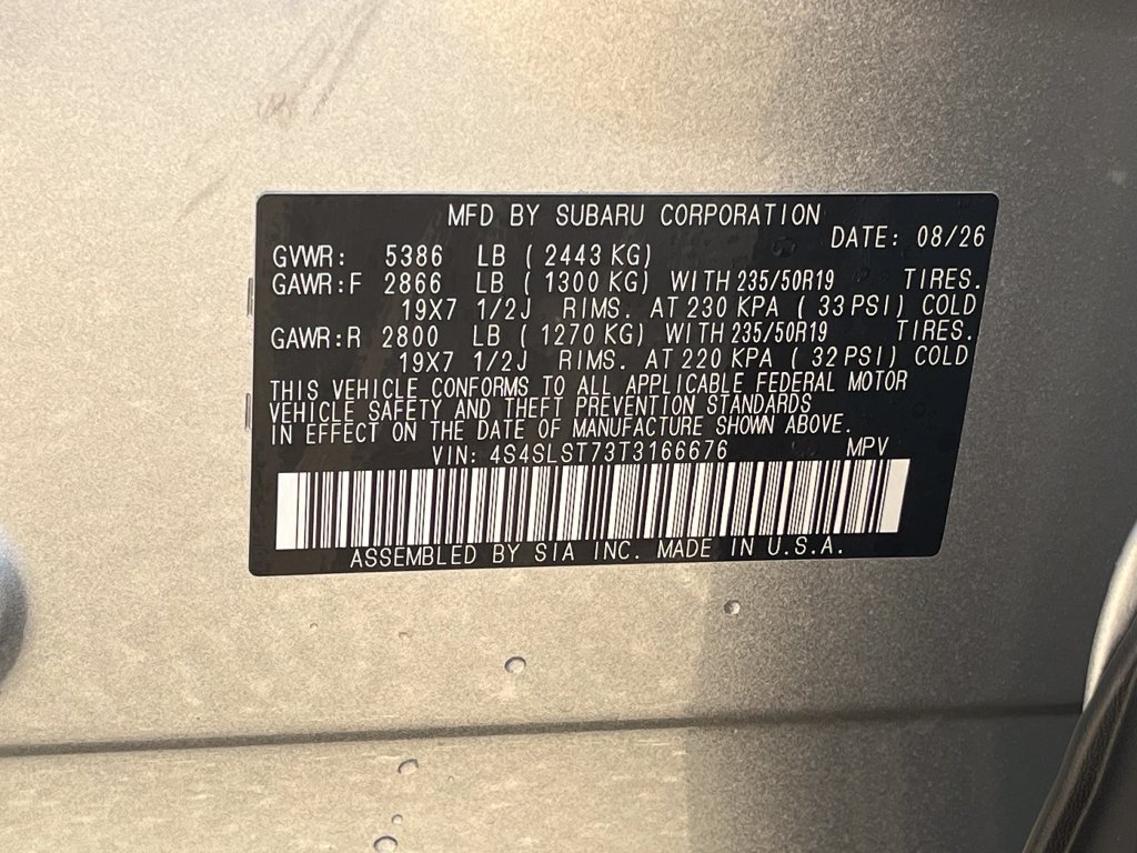 New 2026 Subaru Forester Touring AWD/4WD image 24