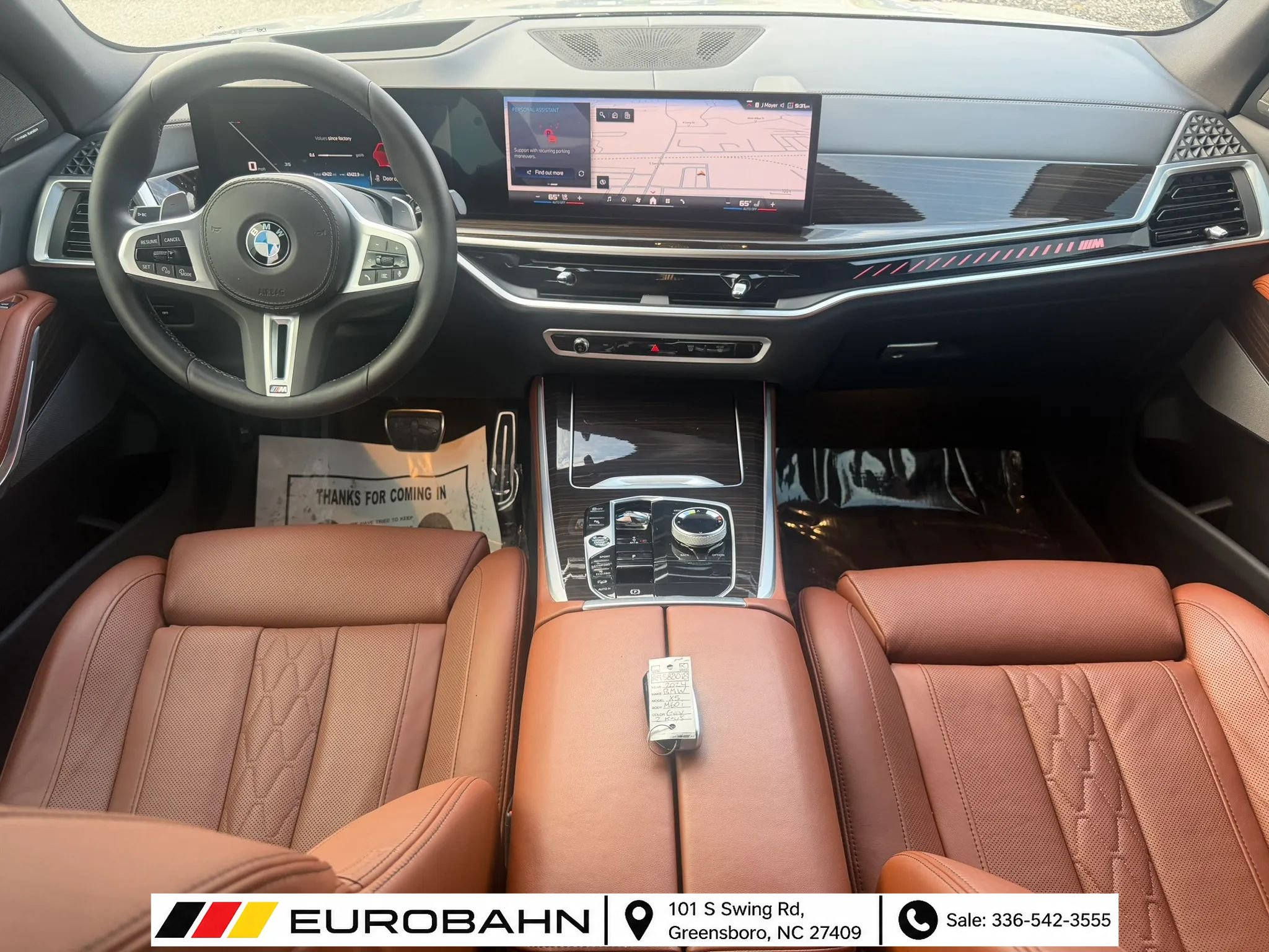 Used 2024 BMW X5 M60i w/ Executive Package AWD/4WD image 16