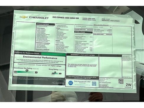 New 2025 Chevrolet Express 3500 w/ Driver Convenience Package image 14