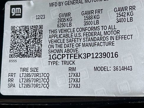 Used 2023 Chevrolet Colorado ZR2 AWD/4WD image 28