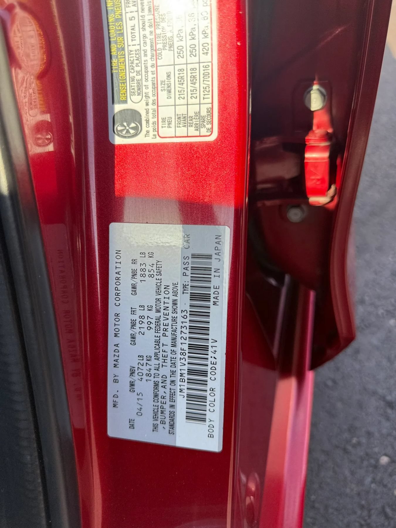 Used 2015 MAZDA MAZDA3 s Touring FWD image 42