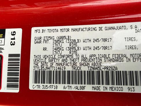 Certified 2026 Toyota Tacoma SR5 AWD/4WD image 24