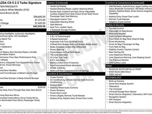 Used 2024 MAZDA CX-5 Signature image 6