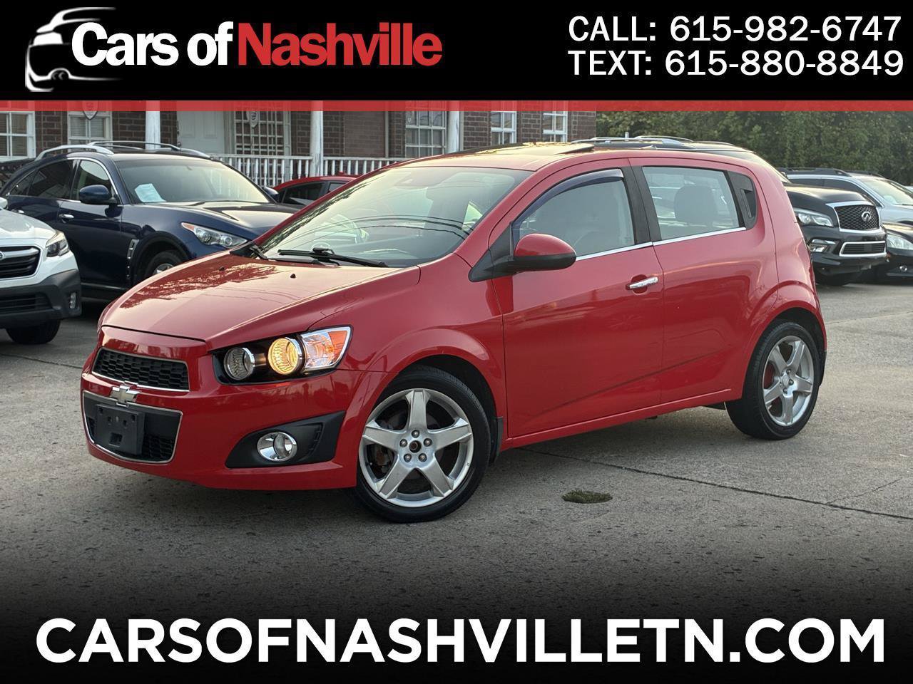 Used 2014 Chevrolet Sonic LTZ w/ Fun and Sun Package FWD image 1
