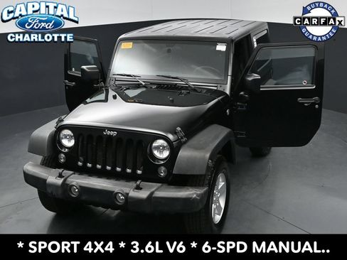 Used 2017 Jeep Wrangler Sport w/ Quick Order Package 23S AWD/4WD image 33