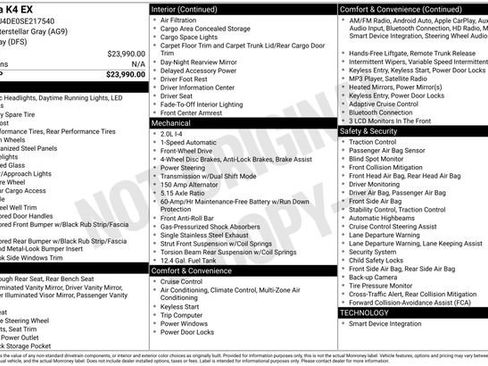 New 2025 Kia K4 EX image 46