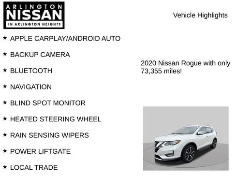 Used 2020 Nissan Rogue SL AWD/4WD image 7