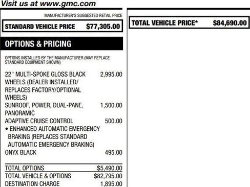 Certified 2023 GMC Yukon Denali AWD/4WD image 2