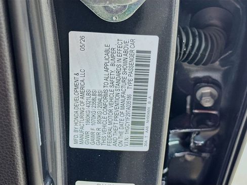 New 2026 Honda Accord LX image 30