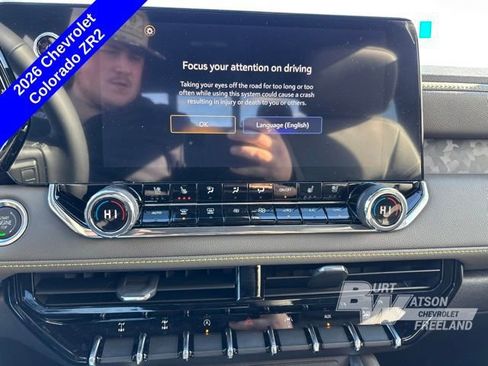 New 2026 Chevrolet Colorado ZR2 w/ Technology Package image 20