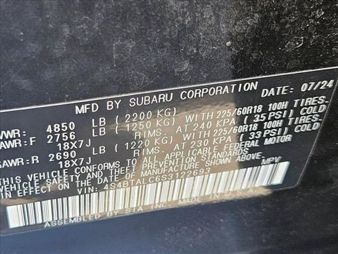Certified 2025 Subaru Outback Onyx Edition w/ Popular Package #2 AWD/4WD image 26