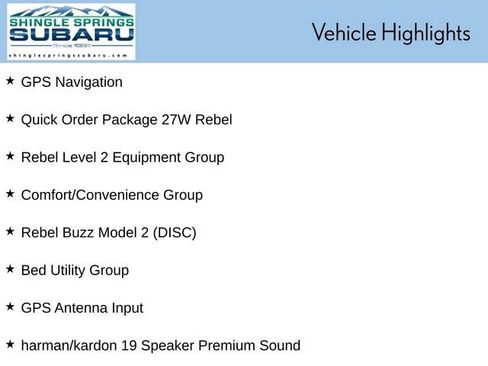 Used 2023 RAM 1500 Rebel w/ Rebel Level 2 Equipment Group AWD/4WD image 5