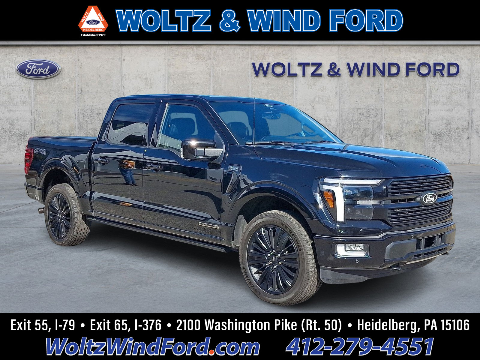 Certified 2025 Ford F150 Platinum w/ Equipment Group 702A High AWD/4WD image 1